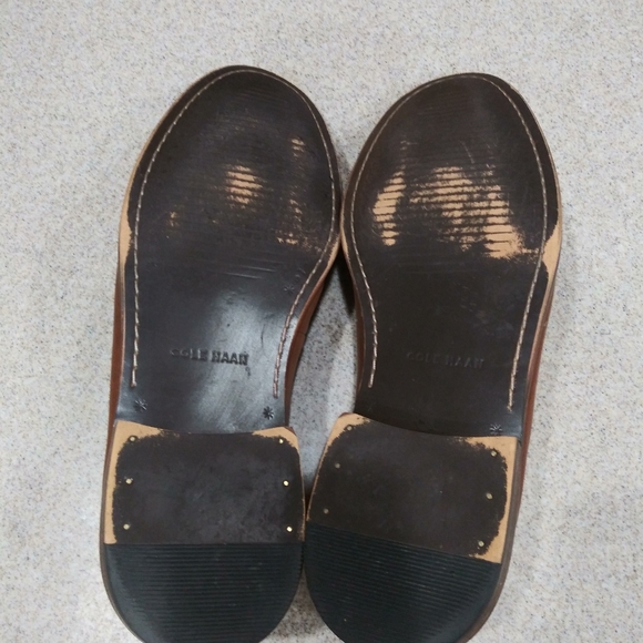Cole Haan Brown Leather Men Dress Shoes 11